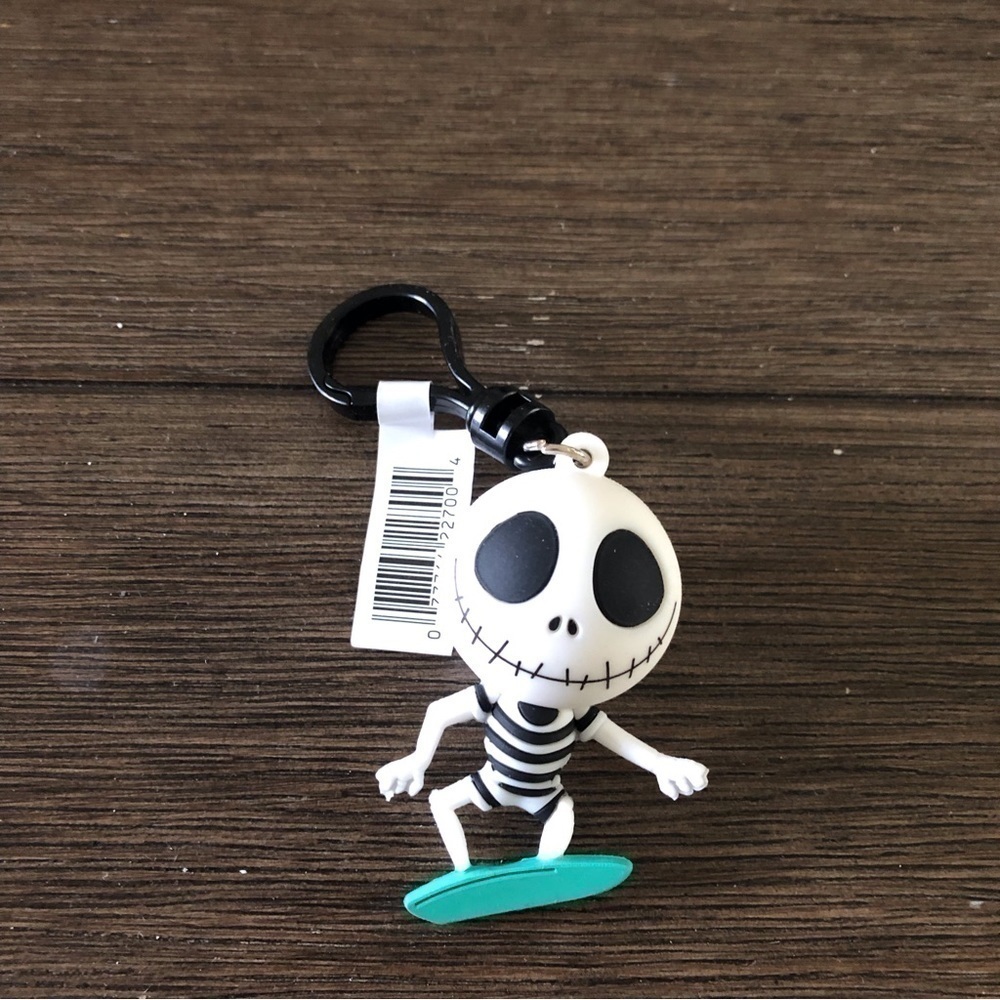 Disney Nightmare Before Christmas Blind Bag Clip: Jack Surfing